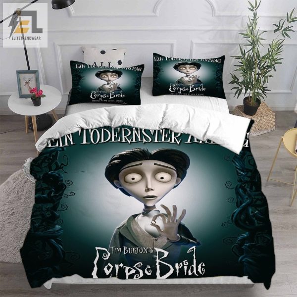 Corpse Bride Bedding Sets Gift For Christmas Halloween Black Friday elitetrendwear 1