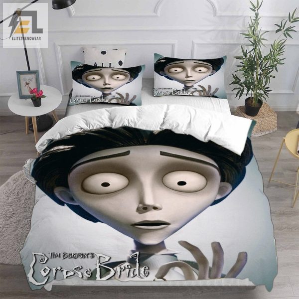 Corpse Bride Decorative Bedding Sets For Fan Halloween Christmas Thanksgiving elitetrendwear 1