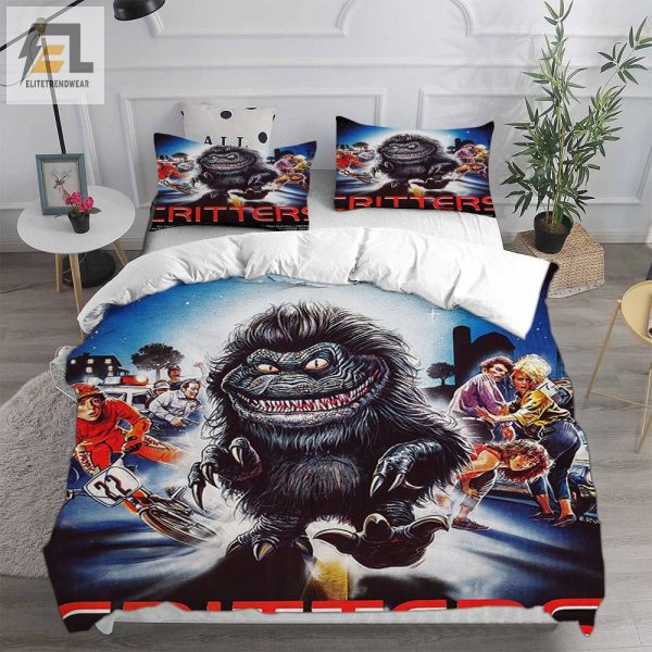 Critters Bedding Sets Duvet Cover Flatsheet Pillowcases Perfect Gift For Fans elitetrendwear 1