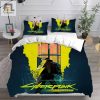 Cyberpunk Edgerunners Bedding Sets Duvet Cover Flatsheet Pillowcases For Every Bedroom elitetrendwear 1