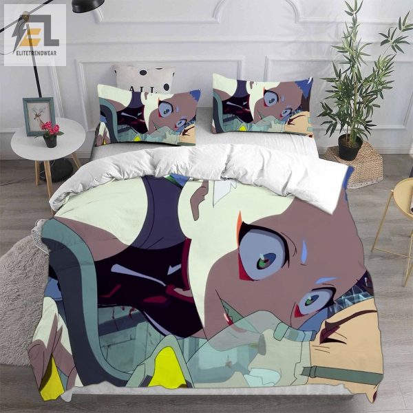 Cyberpunk Edgerunners Bedding Sets Gift For Christmas Birthday Thanksgiving elitetrendwear 1