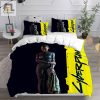 Cyberpunk Edgerunners Bedding Sets Gift For Fathers Day Halloween Christmas elitetrendwear 1