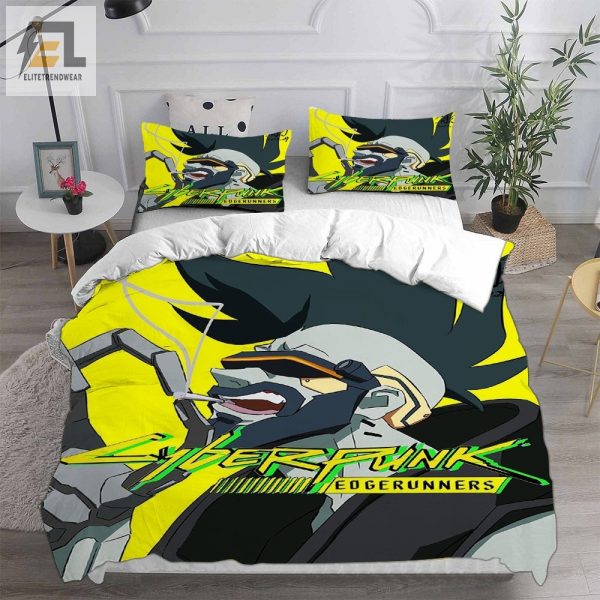 Cyberpunk Edgerunners Bedding Sets Gift For Christmas Thanksgiving Halloween elitetrendwear 1 2