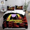 Cyberpunk Edgerunners Bedding Sets Gift For Wife Husband Besties elitetrendwear 1