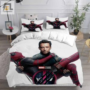 Deadpool Wolverine Bedding Sets Duvet Cover Flatsheet Pillowcases For Every Bedroom elitetrendwear 1 2