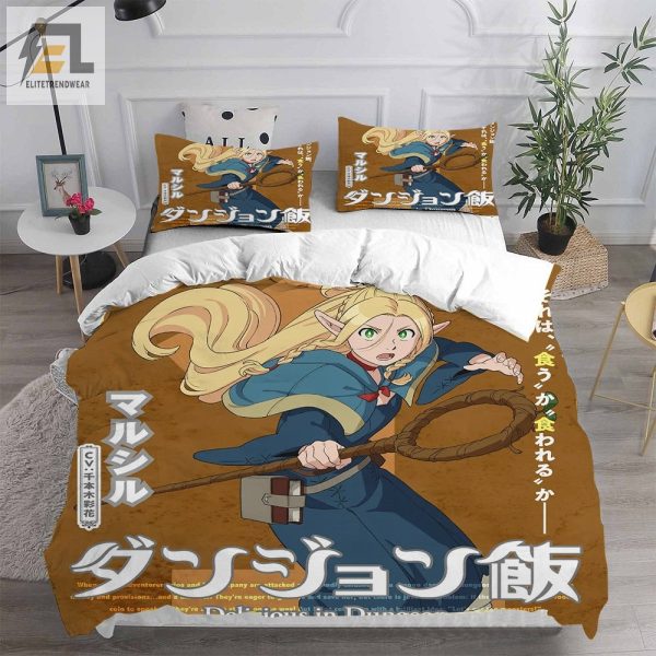 Delicious In Dungeon Bedding Sets Gift For Halloween Thanksgiving Christmas elitetrendwear 1