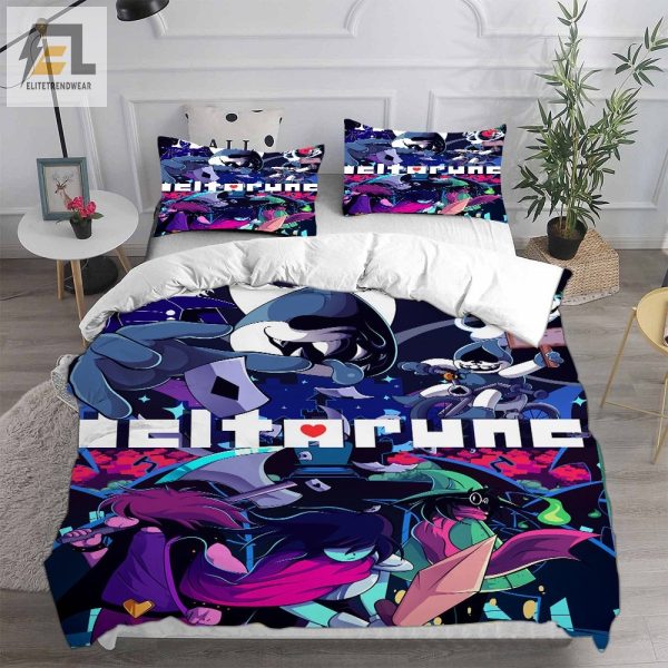 Deltarune Bedding Sets Duvet Cover Flatsheet Pillowcases For Every Bedroom elitetrendwear 1