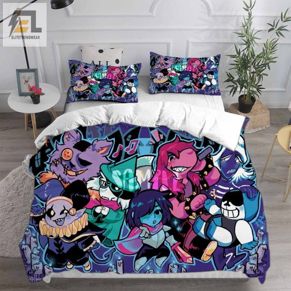 Deltarune Bedding Sets Gift For Wife Husband Besties elitetrendwear 1 1 1