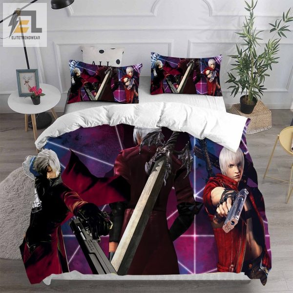 Devil May Cry Bedding Sets Gift For Fathers Day Halloween Christmas elitetrendwear 1 2