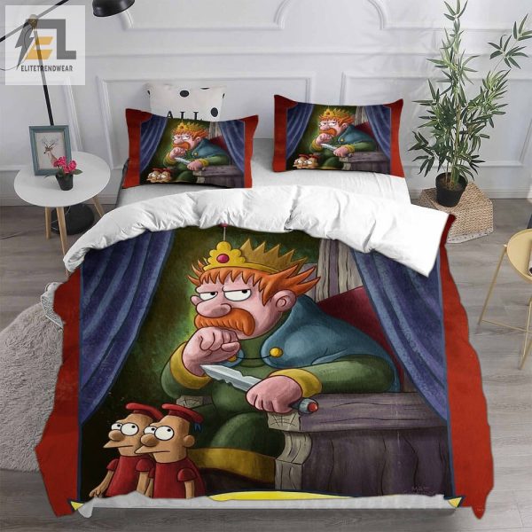 Disenchantment Bedding Sets Duvet Cover Flatsheet Pillowcases Perfect Gift For Fans elitetrendwear 1