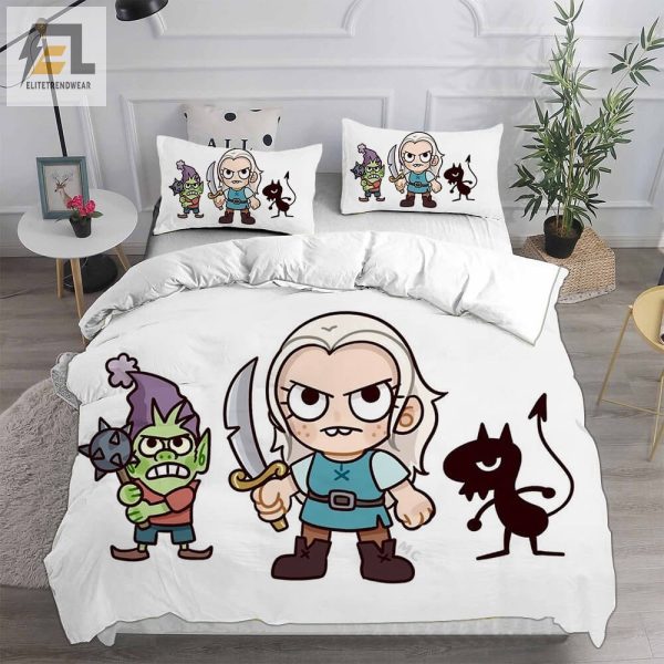 Disenchantment Bedding Sets Gift For Birthday Halloween Christmas Thanksgiving elitetrendwear 1 2