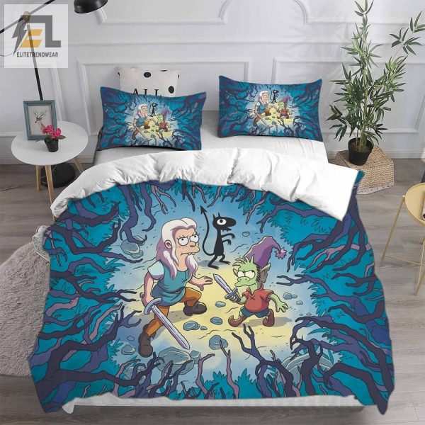 Disenchantment Bedding Sets Gift For Birthday Halloween Christmas Thanksgiving elitetrendwear 1 6