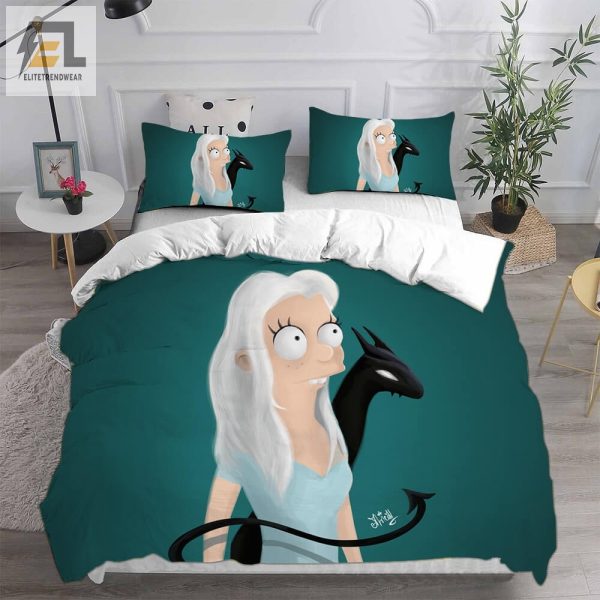 Disenchantment Bedding Sets Gift For Christmas Thanksgiving Halloween elitetrendwear 1 2