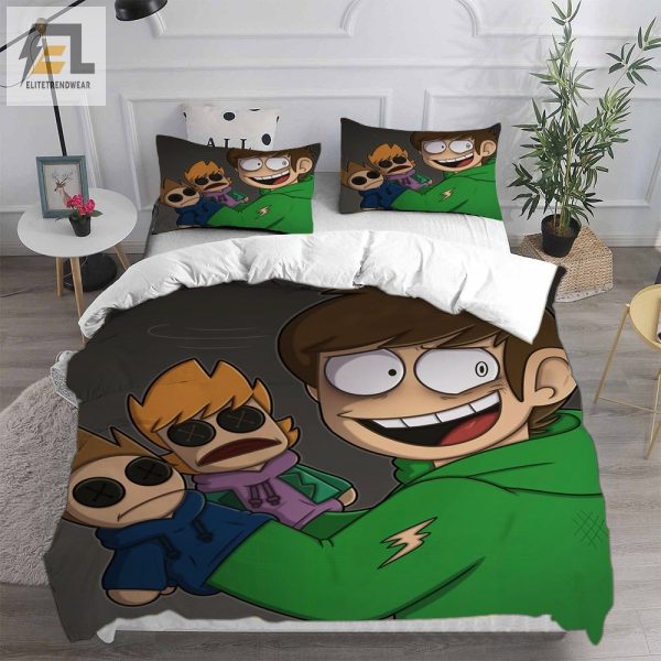 Eddsworld Bedding Sets Gift For Birthday Halloween Christmas Thanksgiving elitetrendwear 1