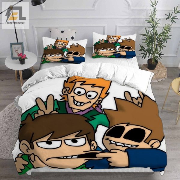 Eddsworld Bedding Sets Gift For Christmas Thanksgiving Halloween elitetrendwear 1