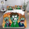 Eddsworld Bedding Sets Gift For Christmas Thanksgiving Halloween elitetrendwear 1 4