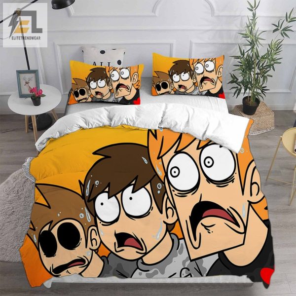 Eddsworld Decorative Bedding Sets For Fan Halloween Christmas Thanksgiving elitetrendwear 1