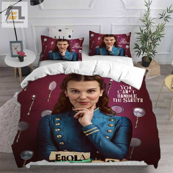 Enola Holmes Bedding Sets Gift For Christmas Thanksgiving Halloween elitetrendwear 1