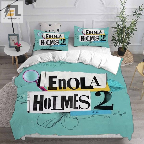 Enola Holmes Bedding Sets Gift For Halloween Thanksgiving Christmas elitetrendwear 1