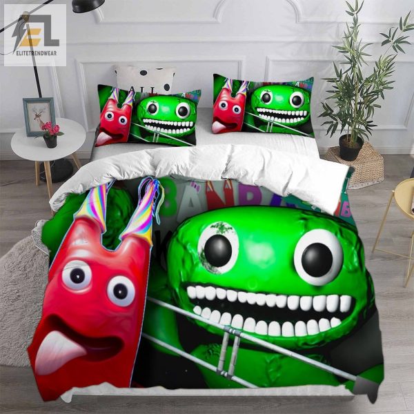 Escape Evil Garten Of Banban Bedding Sets Gift For Fathers Day Halloween Christmas elitetrendwear 1