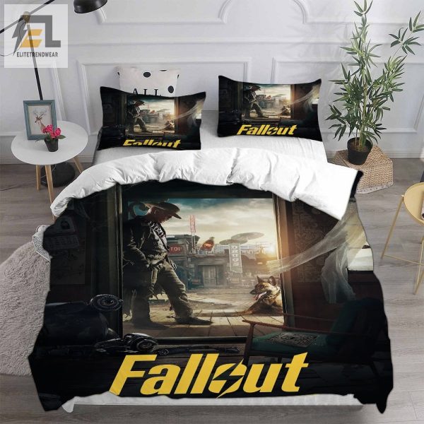 Fallout Bedding Sets Duvet Cover Flatsheet Pillowcases Perfect Gift For Fans elitetrendwear 1 2