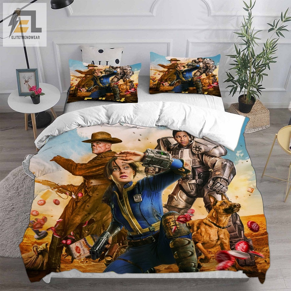 Fallout Bedding Sets Gift For Birthday Halloween Christmas Thanksgiving elitetrendwear 1