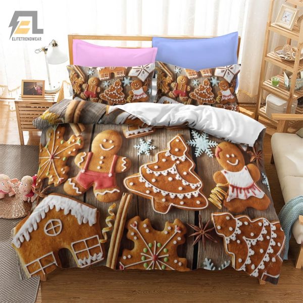 Father Christmas Bedding Sets Gift For Birthday Halloween Christmas Thanksgiving elitetrendwear 1 2