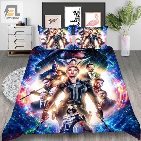 Film Black Widow Bedding Sets Gift For Fathers Day Halloween Christmas elitetrendwear 1