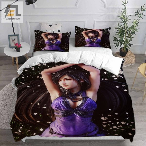 Final Fantasy Vii Remake Bedding Sets Duvet Cover Flatsheet Pillowcases For Every Bedroom elitetrendwear 1 2