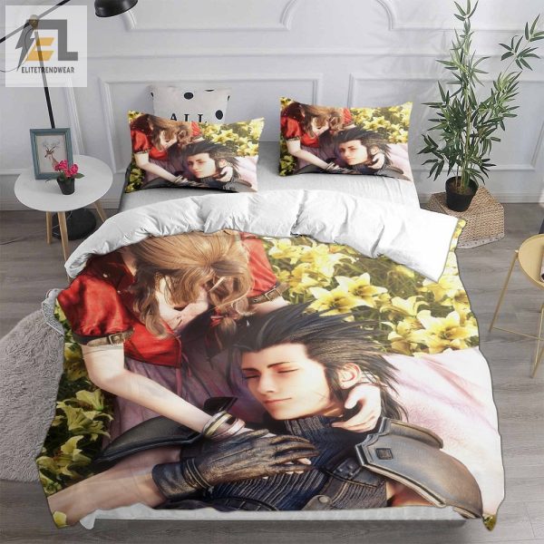 Final Fantasy Vii Remake Bedding Sets Gift For Birthday Halloween Christmas Thanksgiving elitetrendwear 1