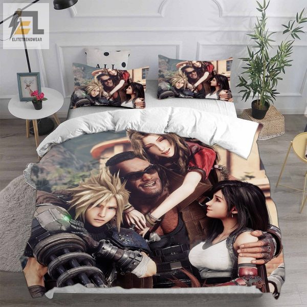 Final Fantasy Vii Remake Bedding Sets Gift For Birthday Halloween Christmas Thanksgiving elitetrendwear 1 4