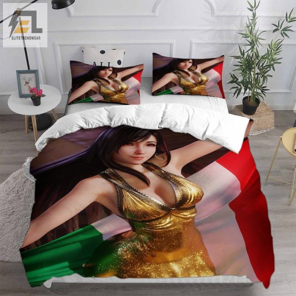 Final Fantasy Vii Remake Bedding Sets Gift For Birthday Halloween Christmas Thanksgiving elitetrendwear 1 6