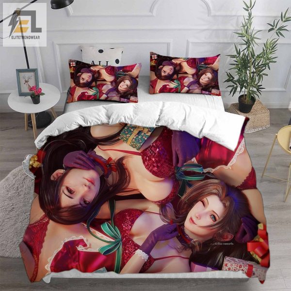 Final Fantasy Vii Remake Bedding Sets Gift For Christmas Birthday Thanksgiving elitetrendwear 1