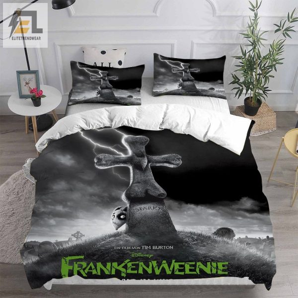 Frankenweenie Decorative Bedding Sets For Fan Halloween Christmas Thanksgiving elitetrendwear 1 2