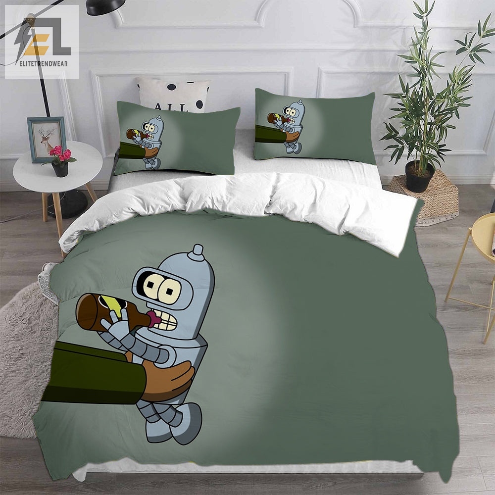 Futurama Bedding Sets Duvet Cover Flatsheet Pillowcases Perfect Gift For Fans elitetrendwear 1