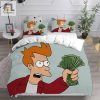 Futurama Season 1 Bedding Sets Duvet Cover Flatsheet Pillowcases Perfect Gift For Fans elitetrendwear 1