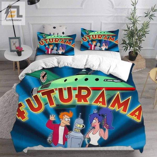 Futurama Season 1 Decorative Bedding Sets For Fan Halloween Christmas Thanksgiving elitetrendwear 1