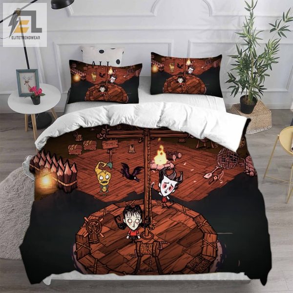 Game Dont Starve Bedding Sets Duvet Cover Flatsheet Pillowcase For Your Lover elitetrendwear 1 2