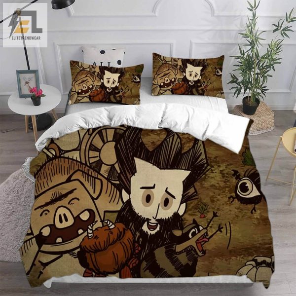 Game Dont Starve Bedding Sets Gift For Birthday Halloween Christmas Thanksgiving elitetrendwear 1 2