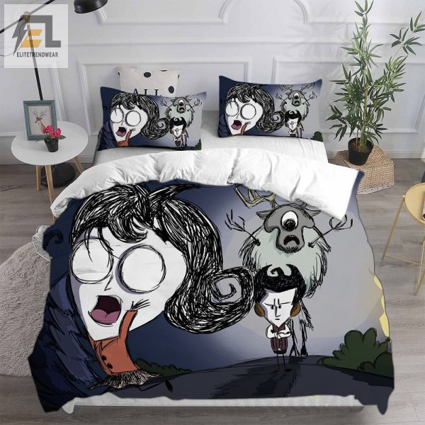 Game Dont Starve Bedding Sets Gift For Fathers Day Halloween Christmas elitetrendwear 1