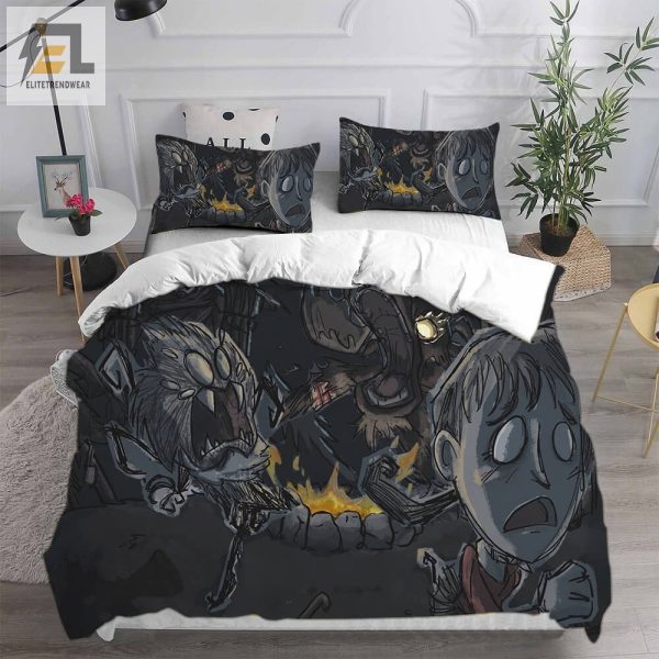 Game Dont Starve Bedding Sets Gift For Halloween Thanksgiving Christmas elitetrendwear 1