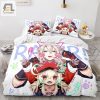 Game Genshin Impact Bedding Sets Duvet Cover Flatsheet Pillowcases Perfect Gift For Fans elitetrendwear 1 2