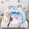 Game Genshin Impact Bedding Sets Gift For Fathers Day Halloween Christmas elitetrendwear 1