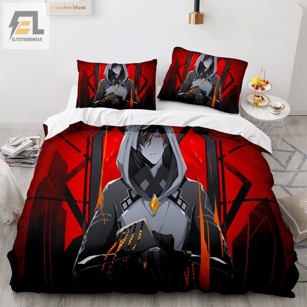 Game Genshin Impact Bedding Sets Gift For Christmas Thanksgiving Halloween elitetrendwear 1