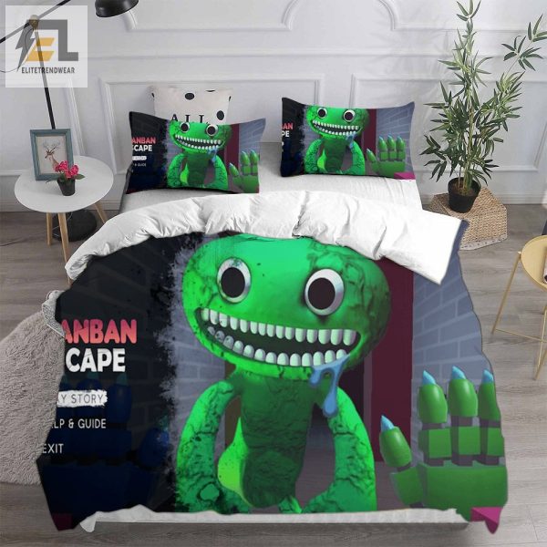 Garten Of Banban Decorative Bedding Sets For Fan Halloween Christmas Thanksgiving elitetrendwear 1