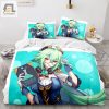 Genshin Impact Bedding Sets Duvet Cover Flatsheet Pillowcase For Your Lover elitetrendwear 1