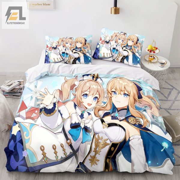 Genshin Impact Bedding Sets Gift For Fathers Day Halloween Christmas elitetrendwear 1