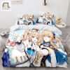 Genshin Impact Bedding Sets Gift For Fathers Day Halloween Christmas elitetrendwear 1 2