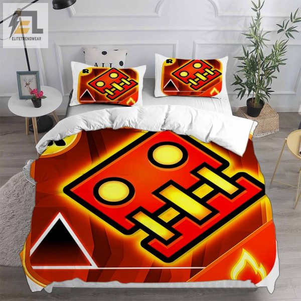 Geometry Dash Bedding Sets Gift For Birthday Halloween Christmas Thanksgiving elitetrendwear 1 2