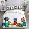 Geometry Dash Bedding Sets Gift For Halloween Thanksgiving Christmas elitetrendwear 1 2